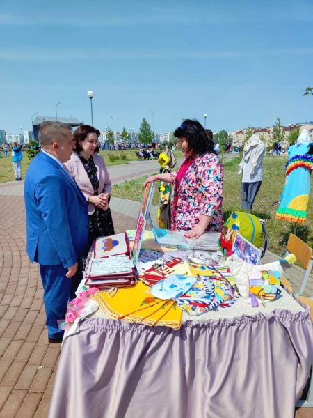 В парке 1000-летия проходит районный праздник «ДетиНового1000-летия»