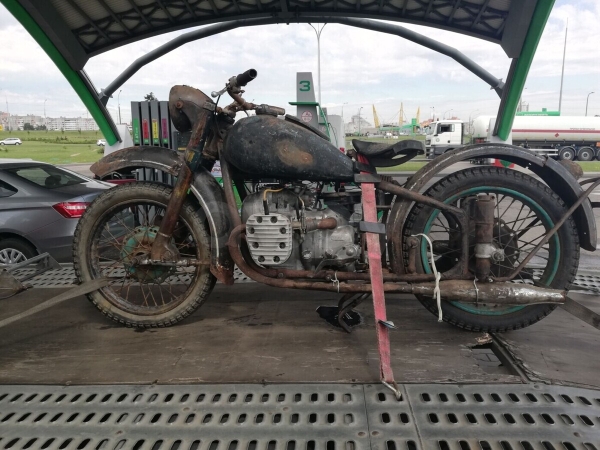 «Урал М-72», на который потратили $4 700. Белорус вдохнул жизнь в 68-летний советский байк