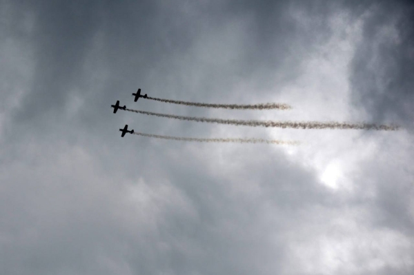 Торжественное открытие аэродрома под Брестом Торжественное открытие аэродрома под Брестом