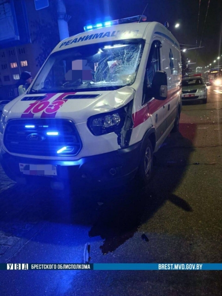 В Бресте за смертельное ДТП осудили водителя скорой помощи