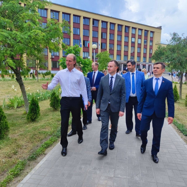 Сергей Лободинский и Валерий Вакульчик посетили УО «Брестский государственный технический университет»