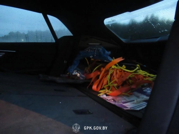 На границе с Литвой в авто на лафете обнаружили марихуану На границе с Литвой в авто на лафете обнаружили марихуану