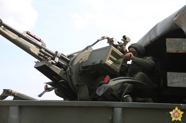 На полигоне «Брестский» проходит тактическое учение с личным составом 115-го зенитного ракетного полка