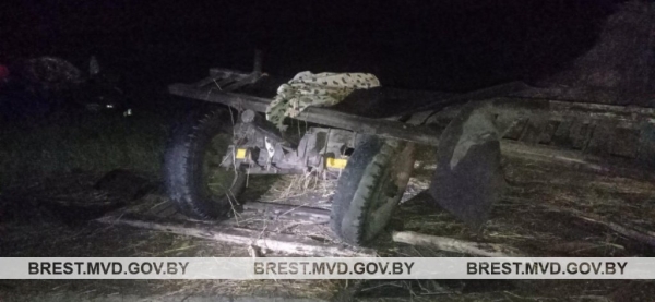 В Брестской области пьяный водитель врезался в гужевую повозку