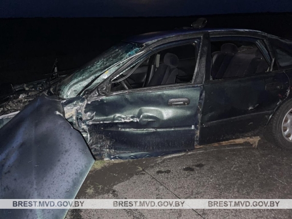 Решил развернуться. ДТП на М1 в Брестской области