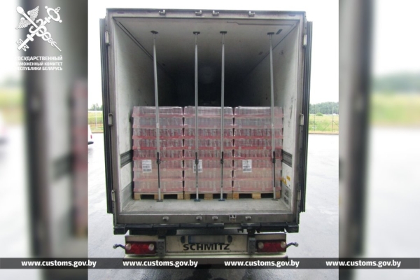 «Забыли» задекларировать. Более 1,6 тыс. литров пива пытались незаконно провезти через Беларусь
