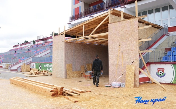 На барановичском городском стадионе будут снимать фильм о легендарном футболисте