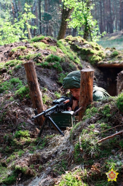 С использованием лазерного оружия. На полигоне под Брестом очередные занятия