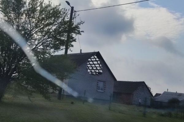 Серьёзные последствия непогоды в Антополе