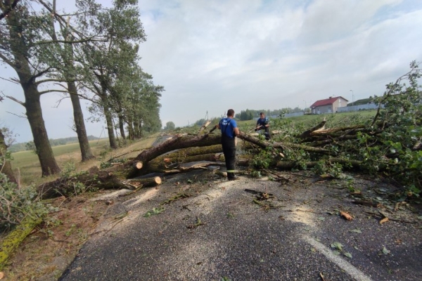 Серьёзные последствия непогоды в Антополе