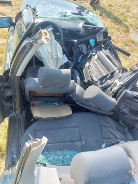 Серьезное ДТП возле Бреста. Подробности и фото от МЧС