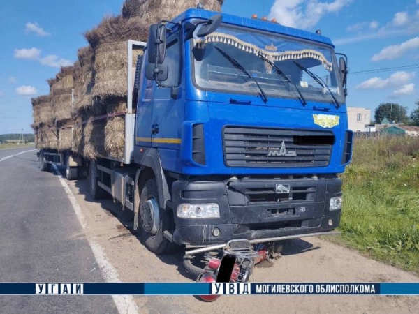 В Могилевской области грузовик насмерть сбил водителя мопеда В Могилевской области грузовик насмерть сбил водителя мопеда