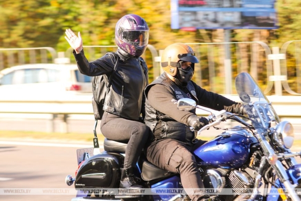 В Бресте состоялось закрытие мотосезона-2023. Фоторепортаж