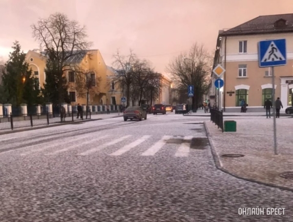 Мокрый снег ожидает белорусов на предстоящей неделе