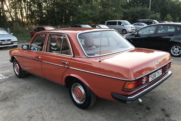 Это один из самых дорогих Mercedes W123 в Беларуси?