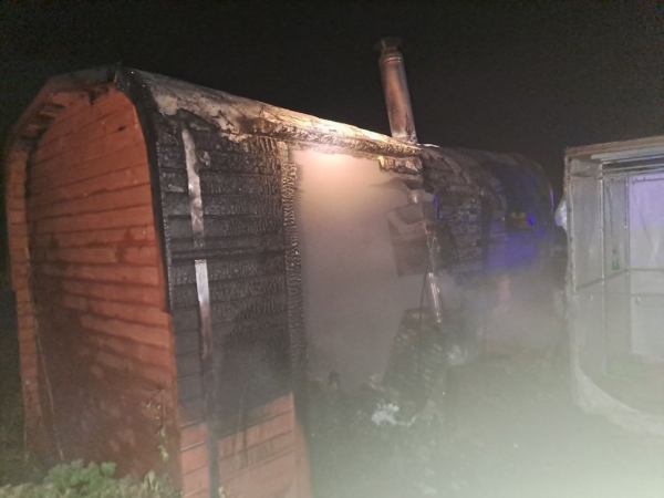 В Пинском районе горела баня В Пинском районе горела баня