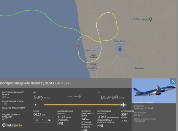 В Казахстане упал пассажирский самолет — видео и фото