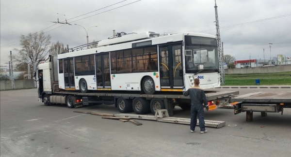 Десять троллейбусов с автономным ходом МАЗ 203Т70 в Бресте Десять троллейбусов с автономным ходом МАЗ 203Т70 в Бресте