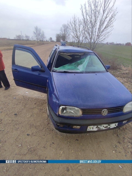 В Брестской области сбили велосипедистку. Пострадавшую с травмами госпитализировали