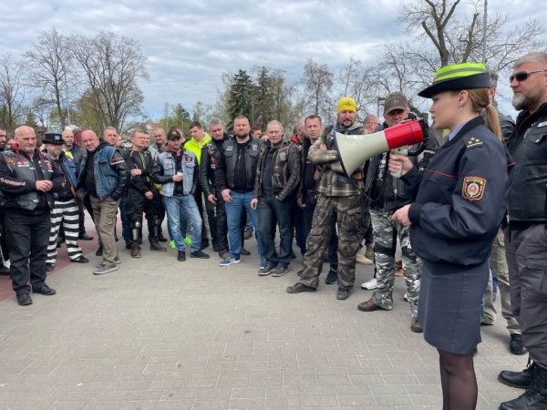 Сегодня в Бресте байкеры открыли мотосезон