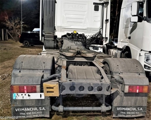 В Беларусь пытались ввезти фуру Iveco, которую недавно угнали в Испании